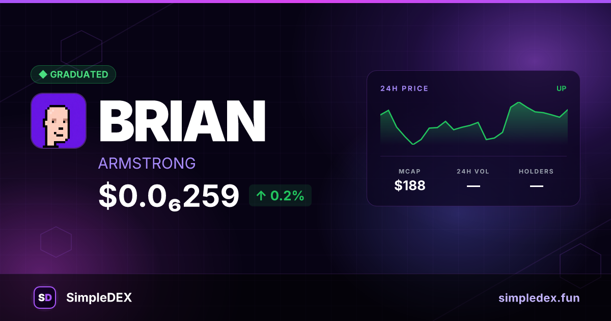 BRIAN — SimpleDEX