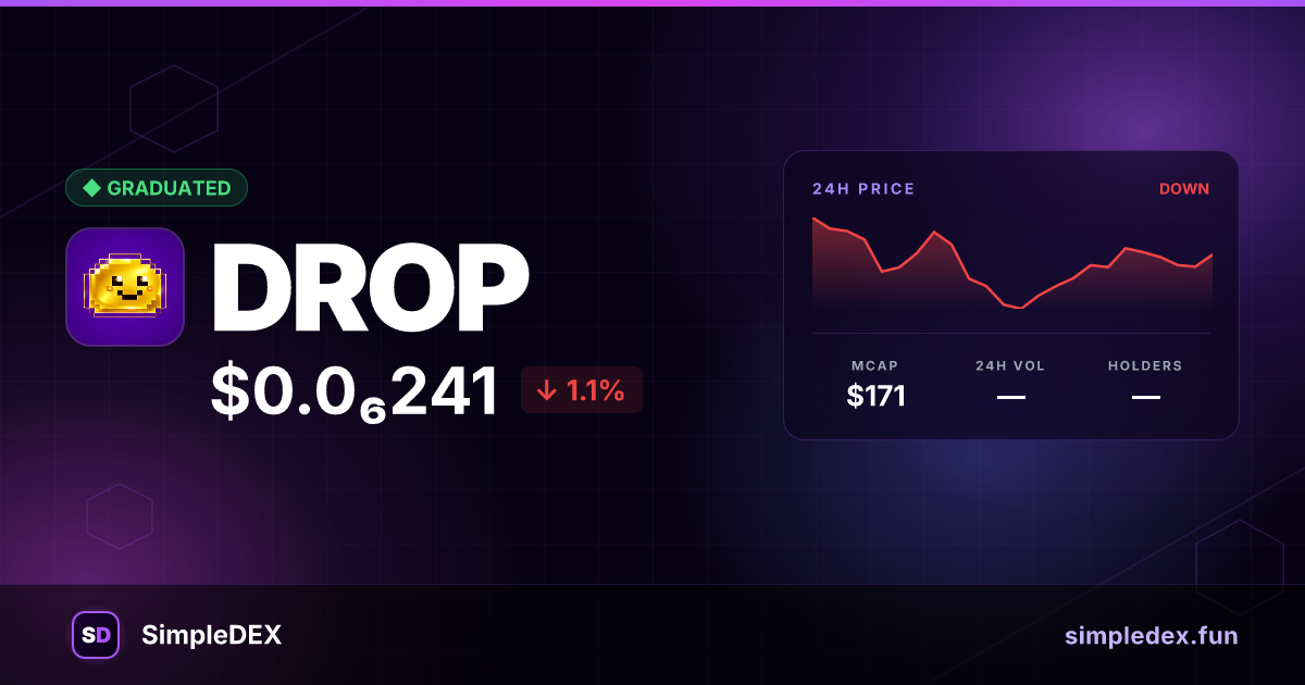 DROP — SimpleDEX
