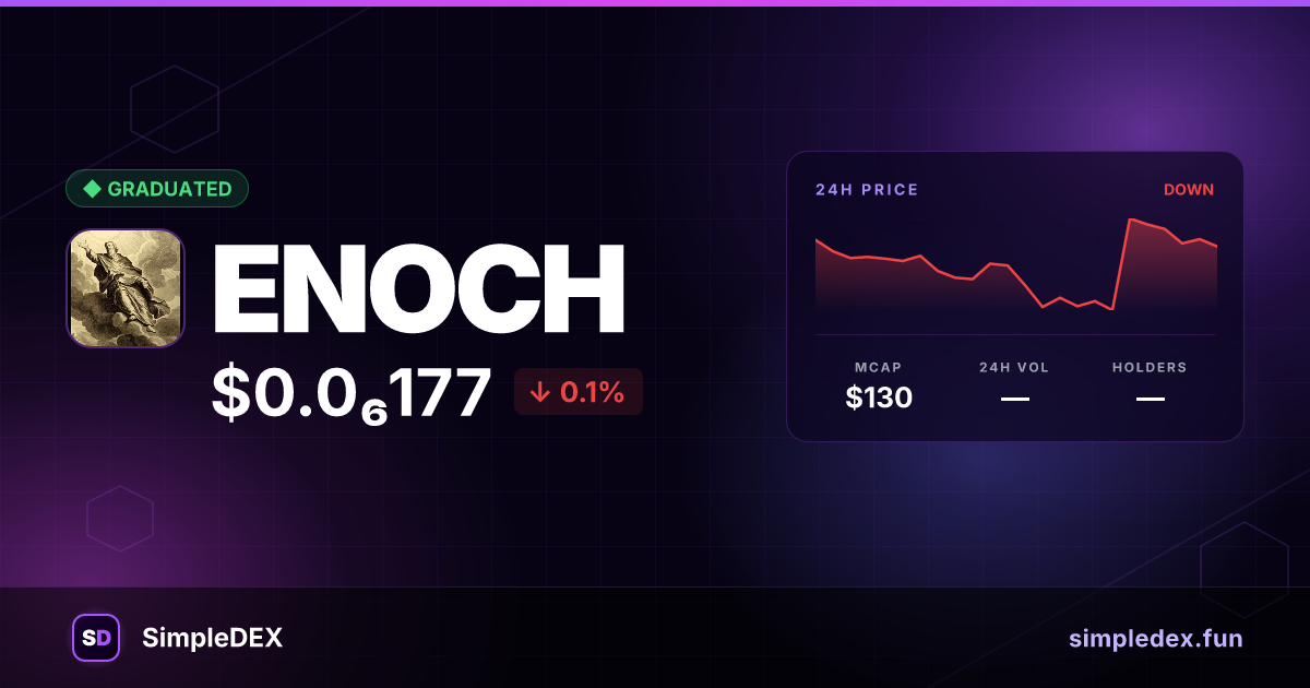 ENOCH — SimpleDEX