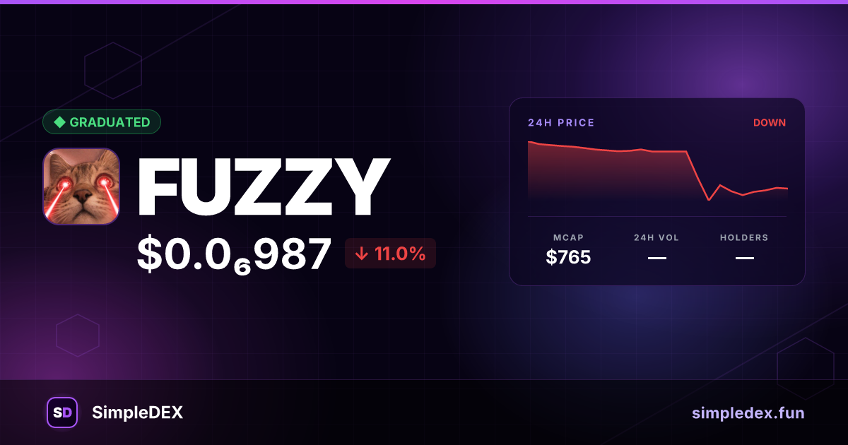 FUZZY Launch — SimpleDEX