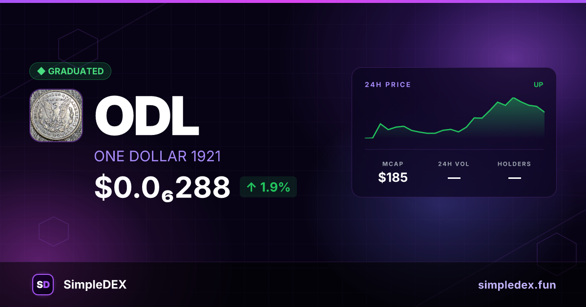 ODL Launch — SimpleDEX