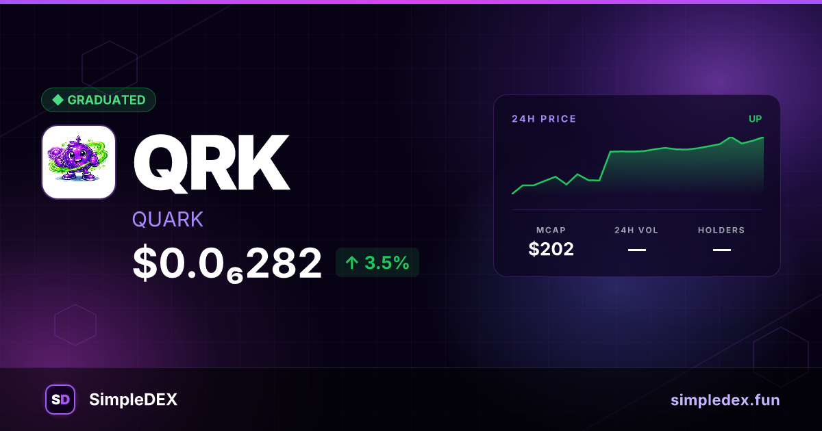 QRK — SimpleDEX