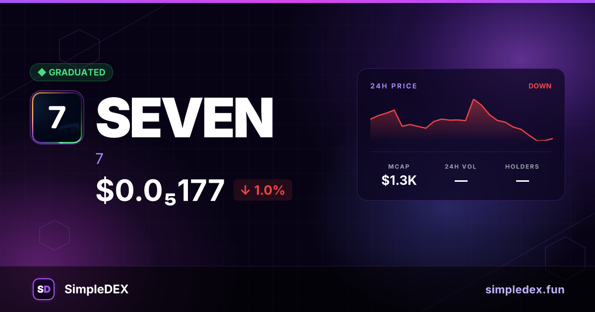 SEVEN — SimpleDEX