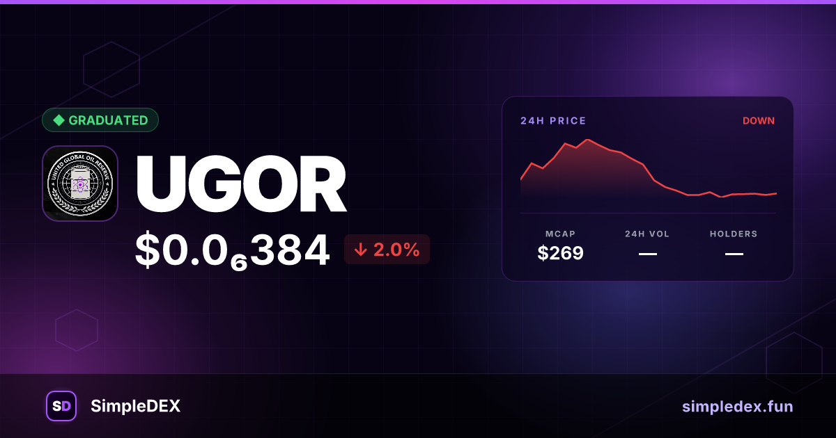 UGOR — SimpleDEX